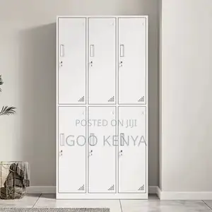 Office Cabinet ; Breathable Hole Cabinet With 9 Doors