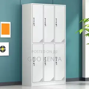 Office Cabinet ; Breathable Hole Cabinet With 9 Doors