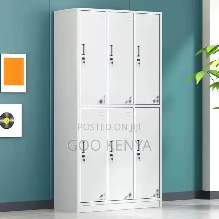 Office Cabinet ; Breathable Hole Cabinet With 9 Doors
