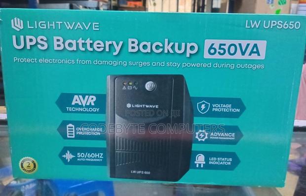 Lightwave Ups 650va - main view