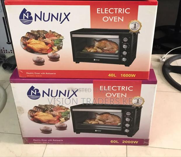 Nunix 20l Electric Oven With Rotisserie
