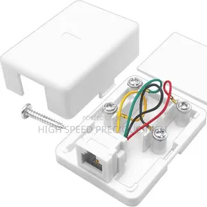 Surface Mount Telephone Line Jack Rj11