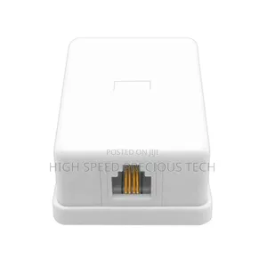 Surface Mount Telephone Line Jack Rj11