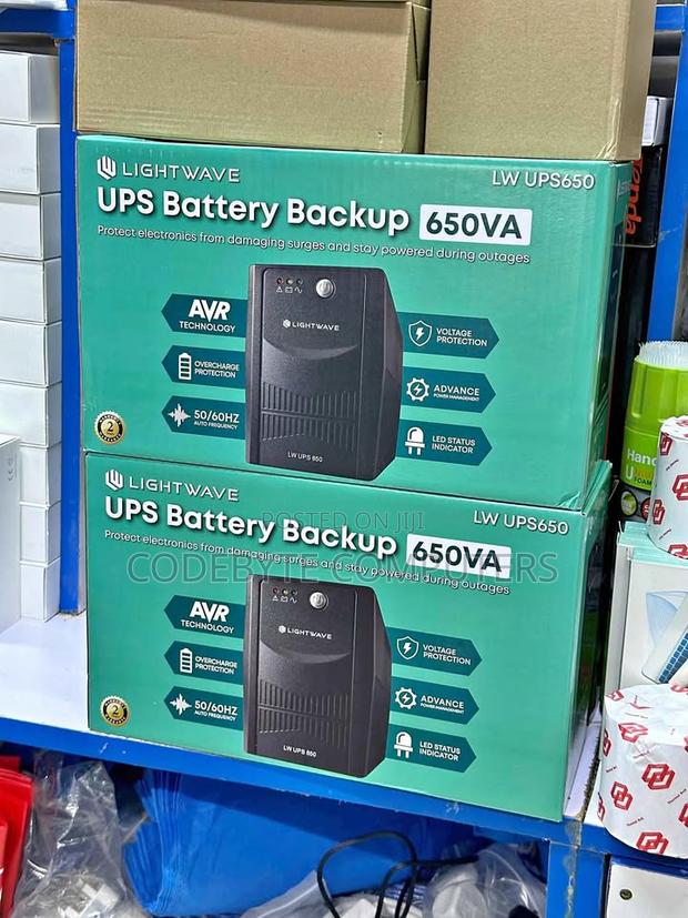 650va Ups Lightwave Ups~Lightwave 650va Battery - main view