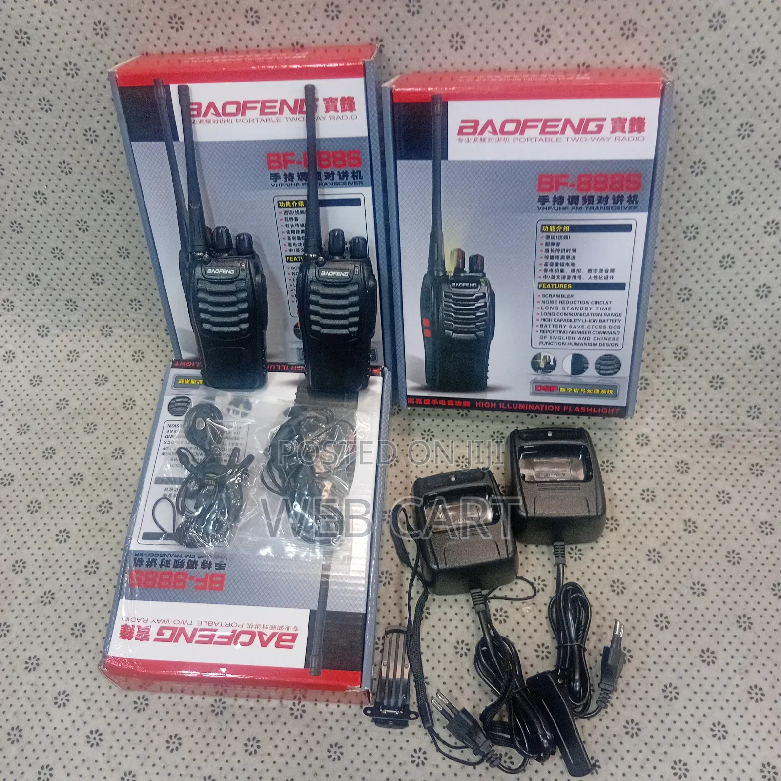 Baofeng Bf-888s Handheld Two-Way Radio