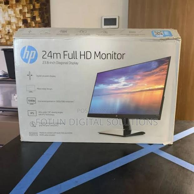 Hp 24"Edge-to-Edge Monitor–Ultra-Clear, Frameless Brilliance