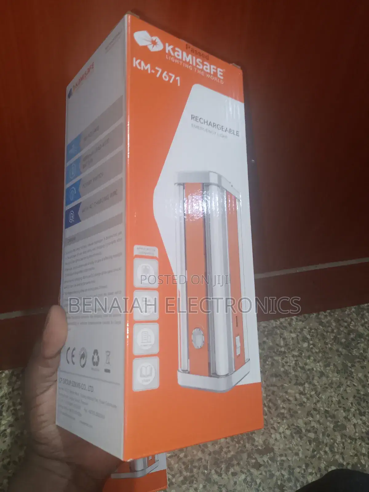 Emergency Light Km-7671 Kamisafe