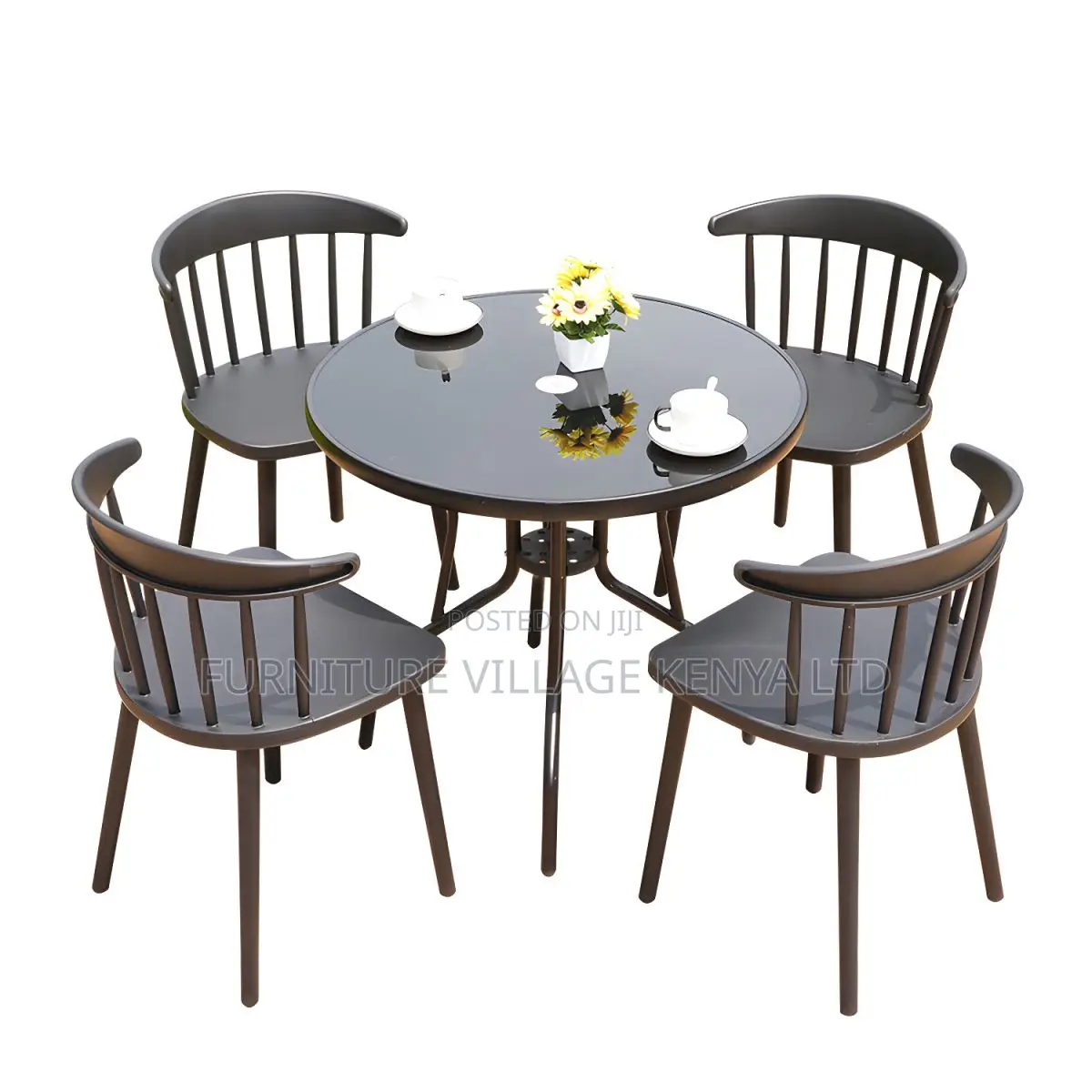 Office Chair: Vintage-Inspired Armless Spindle Dining Chair
