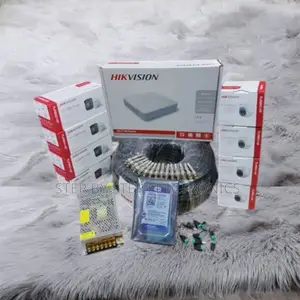 Smart Ir Hikvision 8 Full Hd 1080p CCTV Cameras Full Package