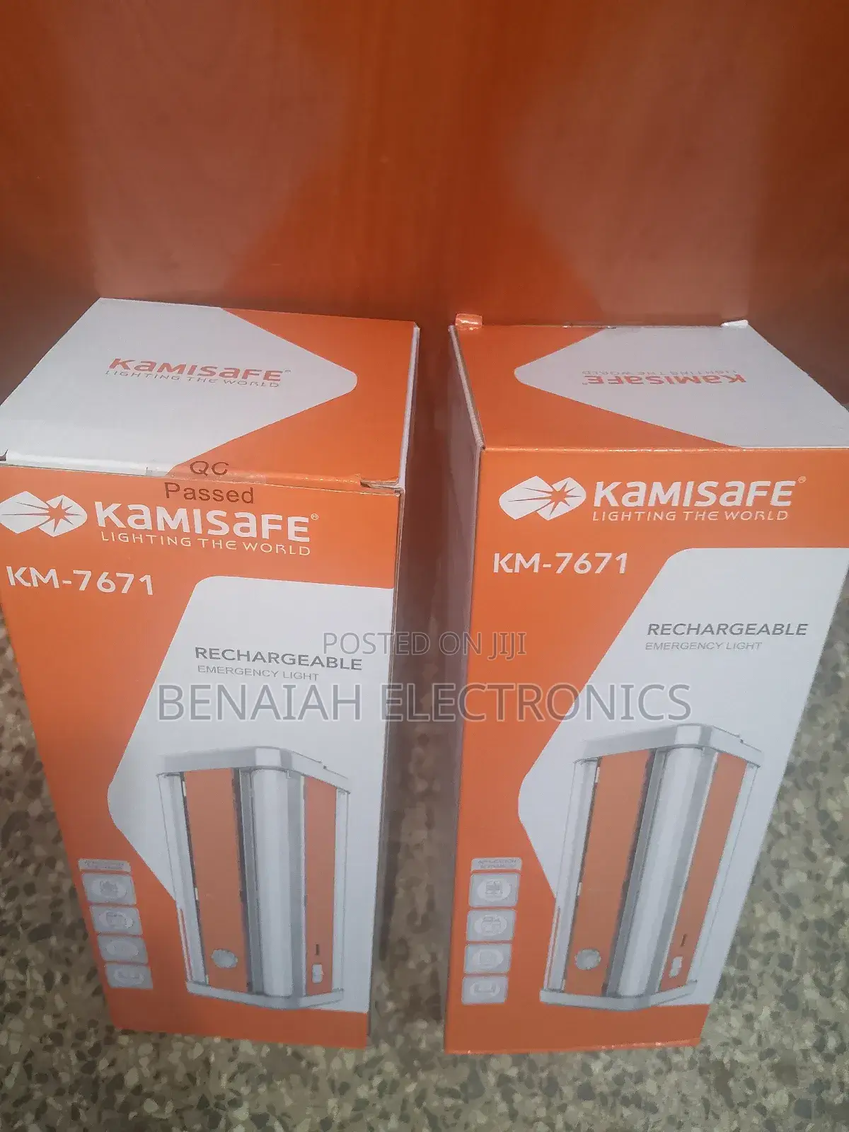 Kamisafe Light With Ac Charging Wire