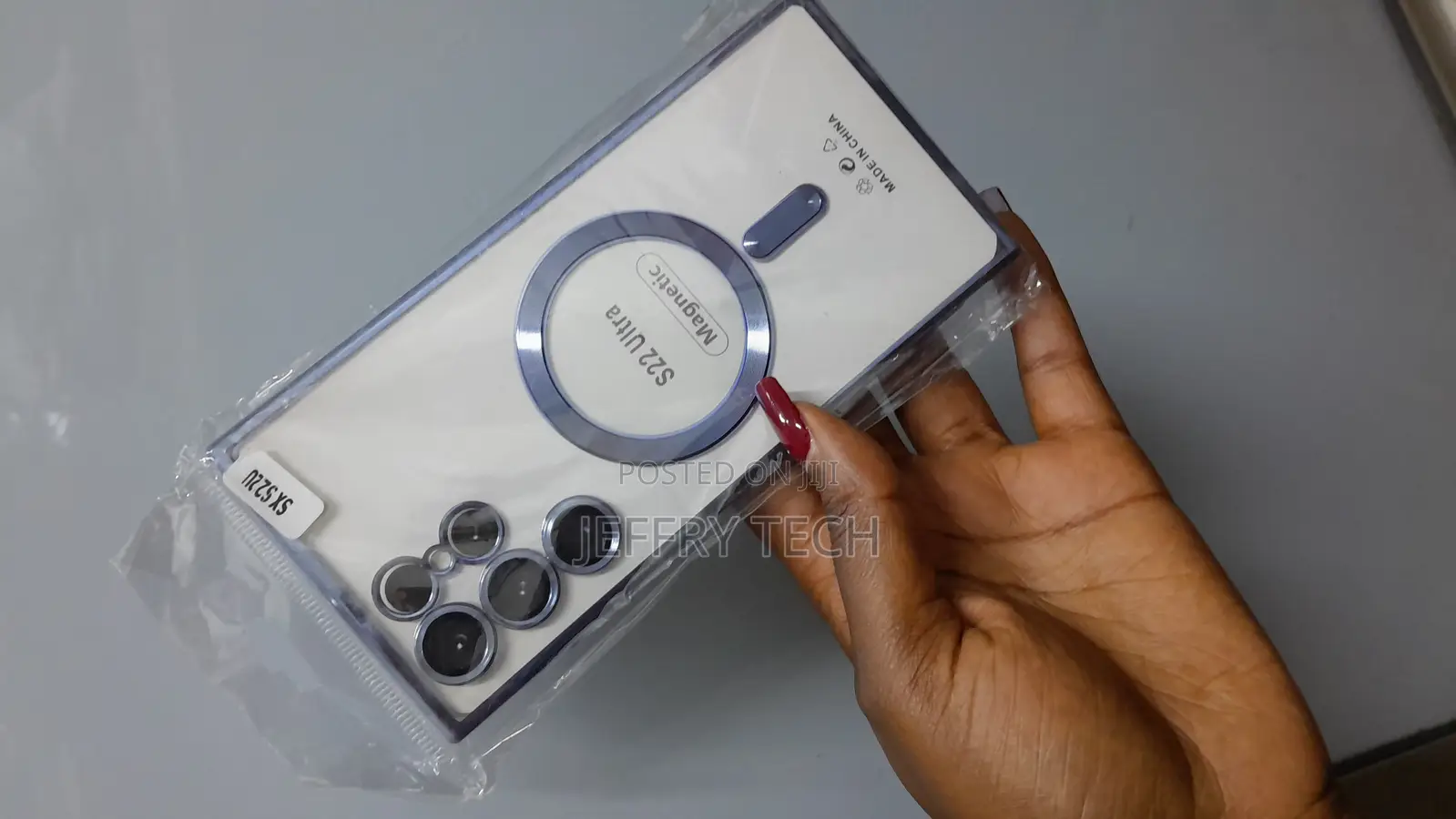 Ziye Magnetic Clear Case for Samsung Galaxy S22 Ultra