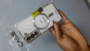Amazfccy Galaxy S22 Luxury Plating Clear Case With Magsafe