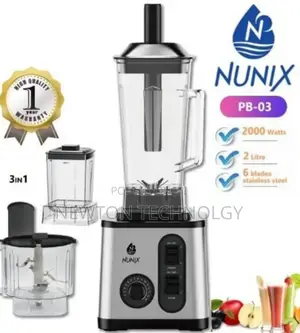 Nunix 3 in 1 Commercial Blender