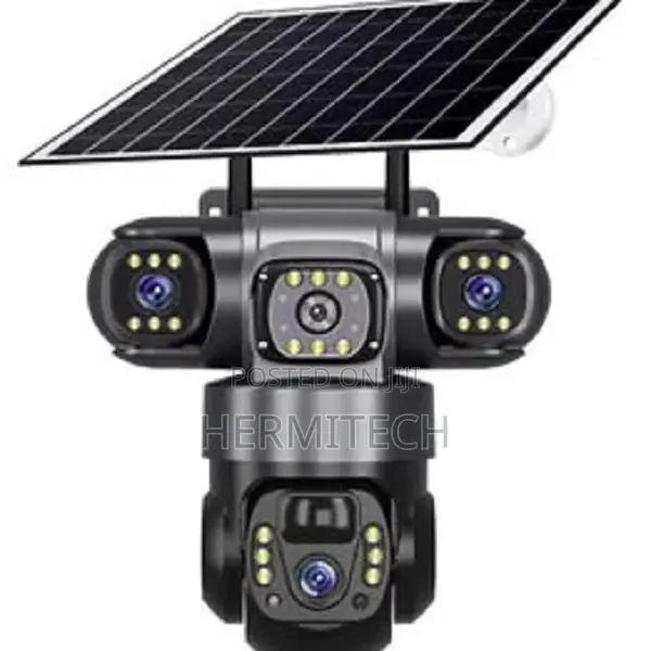 V380 Pro New 3 Lens and 3 Screens 4g PTZ Camera