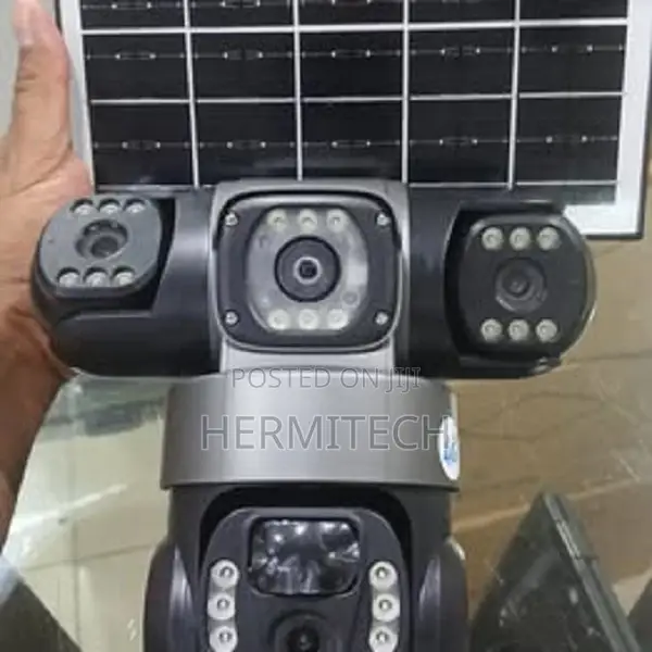 V380 Pro New 3 Lens and 3 Screens 4g PTZ Camera