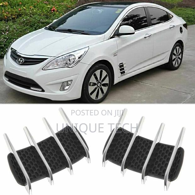 Shark Style Car Vent Sticker – Side Fender Decoration - main view