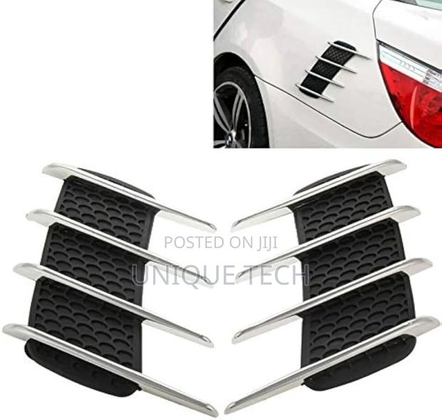 Sport Car Fender Air Vent – Shark Gill Style Sticker