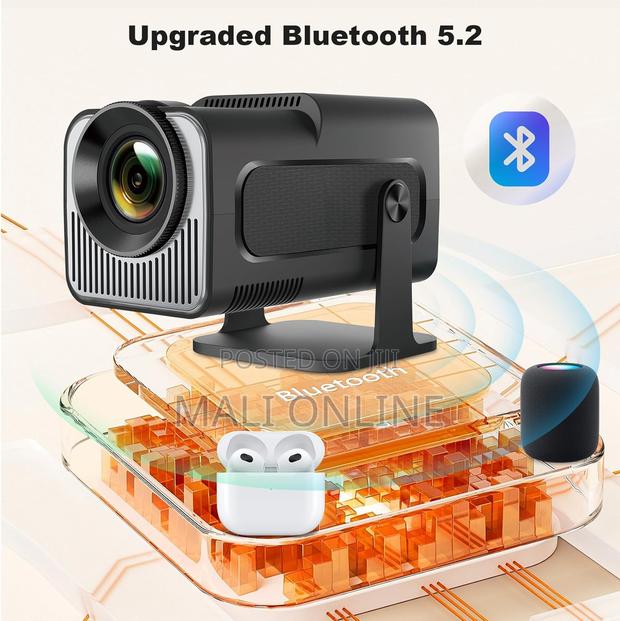 Hy320 Mini Android Smart Projector 4k Support Android 11 - thumbnail 4