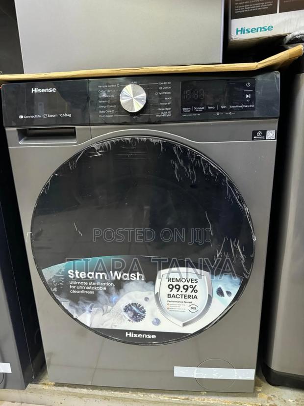 Hisense 10.5 Wash and 6kg Dry Front Load Washing Machine