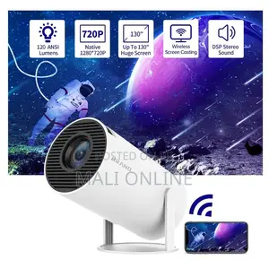 Hy300 Smart Mini Android Projector 4k Support