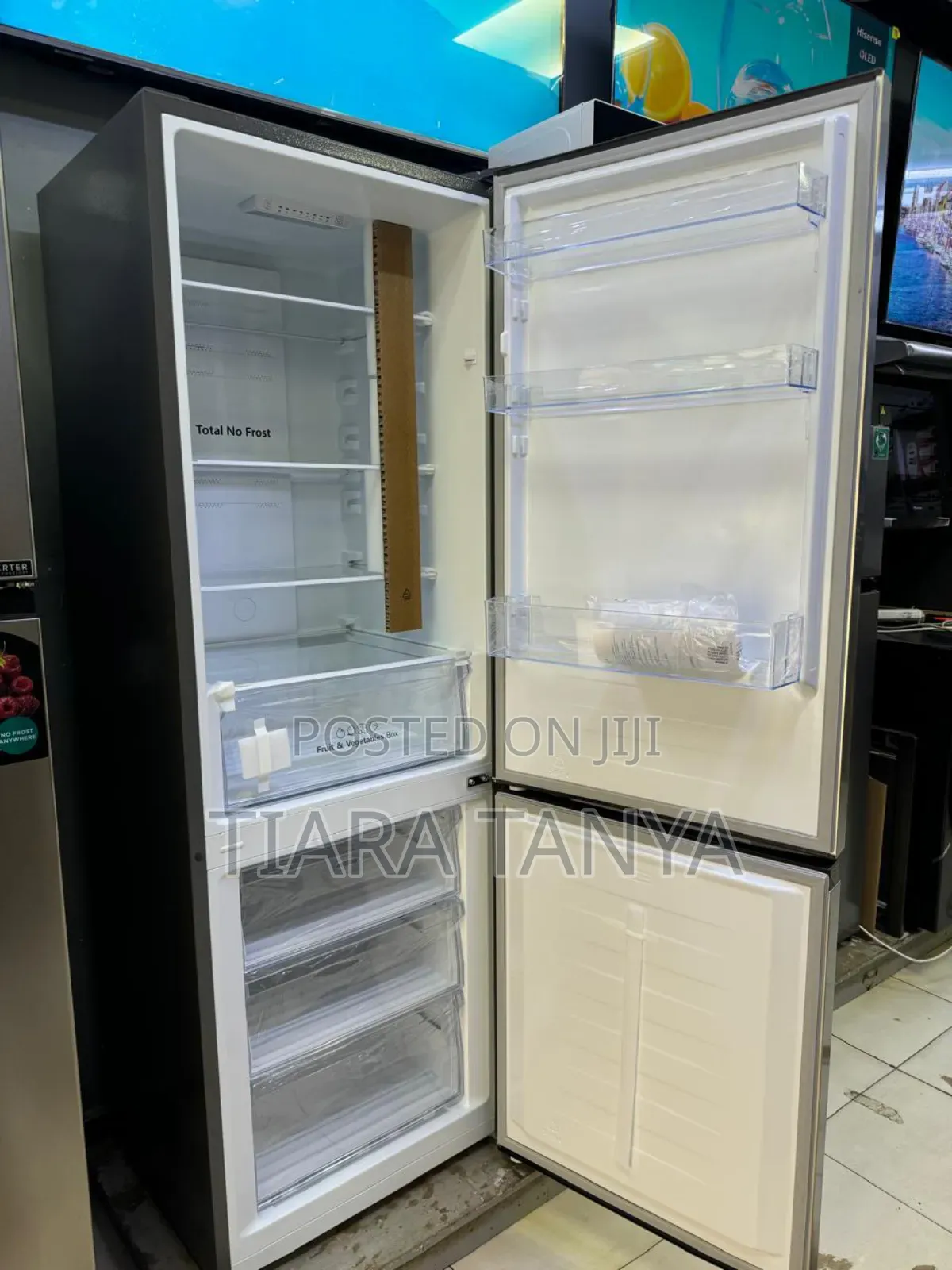 Hisense 292 Litres Bottom Freezer 286dr Fridge