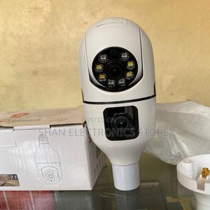 High Quality Full Hd PTZ Rotating Dual Lens Bulb Camera - main view