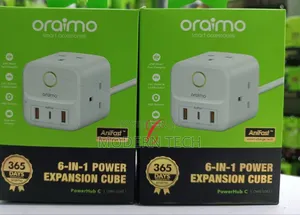 Oraimo Powerhub C U342 6-in-1 Power Cube