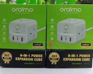 Oraimo Powerhub C U342 6-in-1 Power Cube