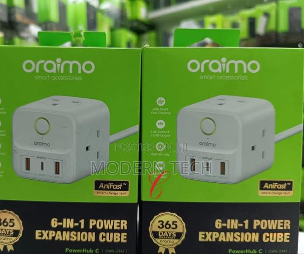 Oraimo Powerhub U342 6-in-1 Power Cube - main view