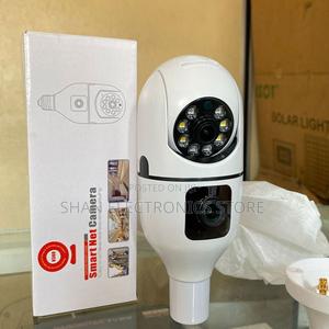 V380 Pro Dual Lens Bulb Wifi 2mp Camera - main view