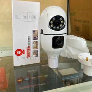 Wireless Dual Screen E27 Bulb Cam Two Ways Audio Security Ca - main view