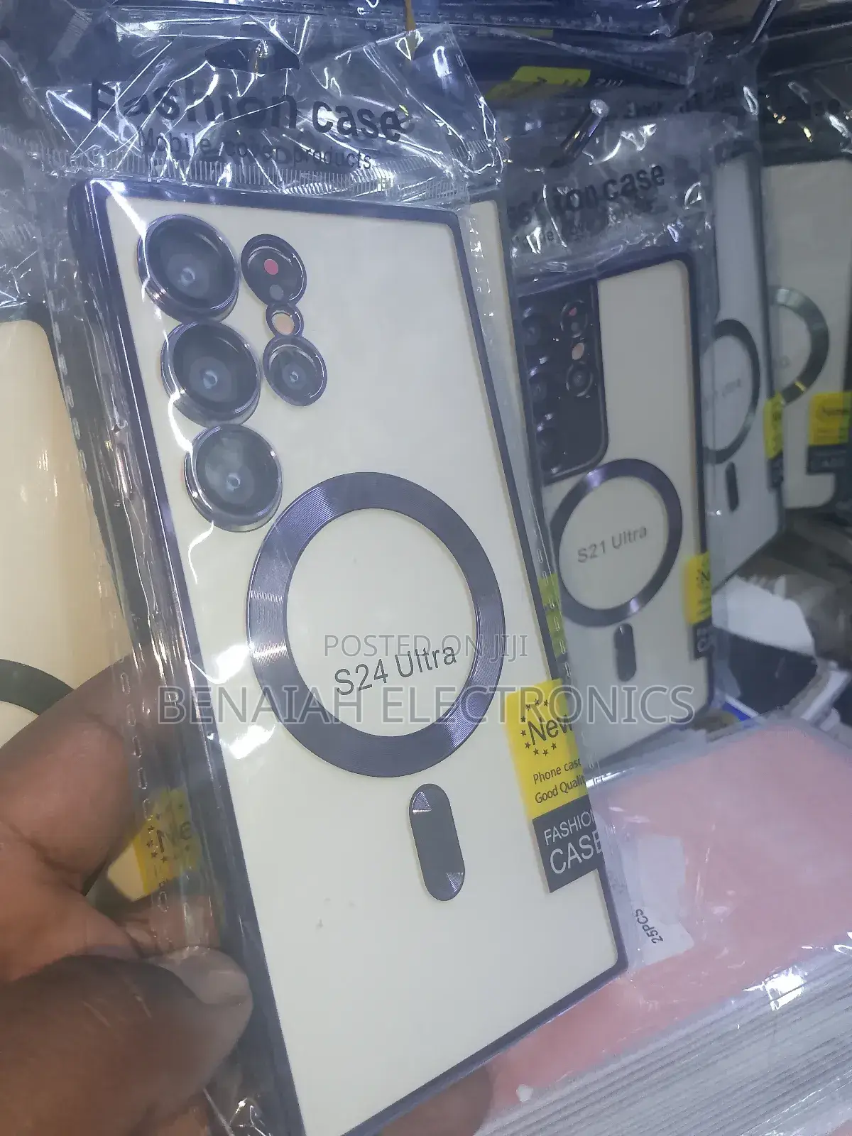 Samsung S24 Ultra Clear Elegant Cover Case