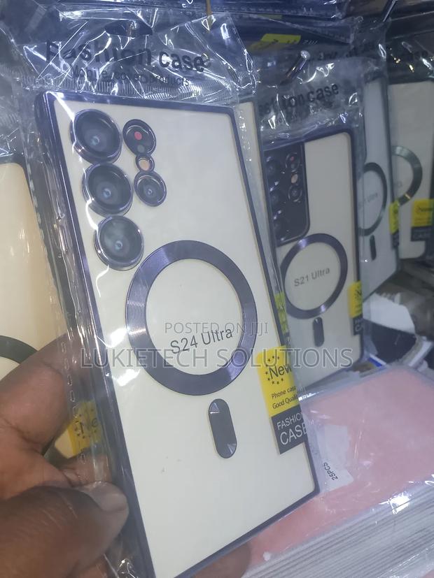 Samsung S24 Ultra Clear Elegant Cover Case - main view