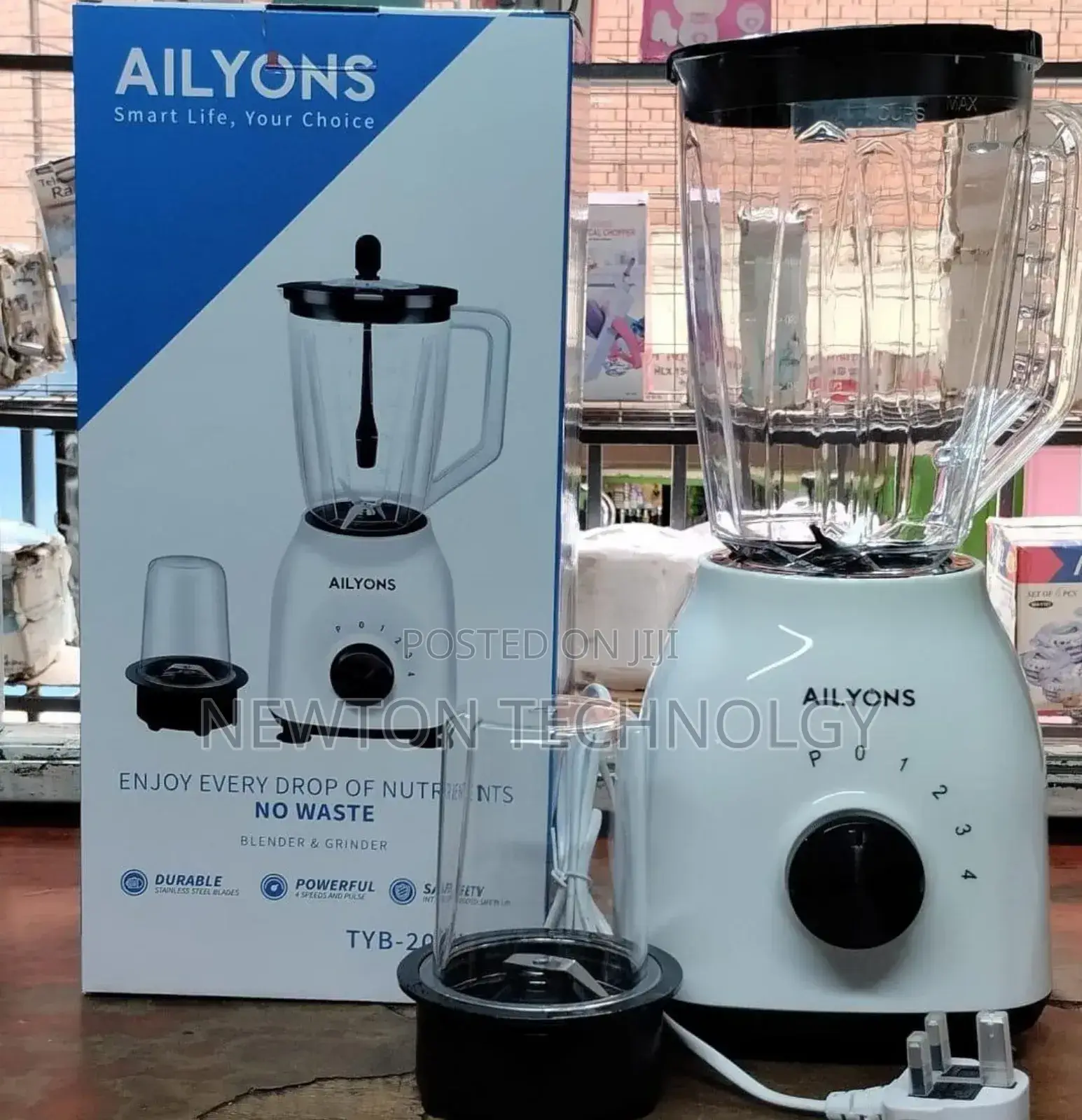 Ailyons 2 in 1 Blender