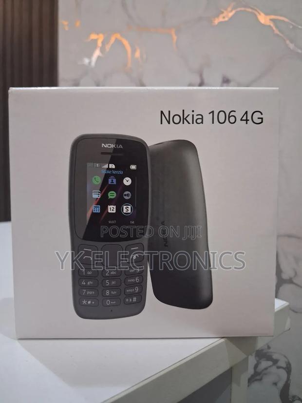 New Nokia 106 Black - main view