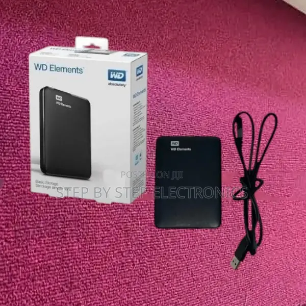 Low Cost 500gb (Wd Elements) External Hard Disk Drive