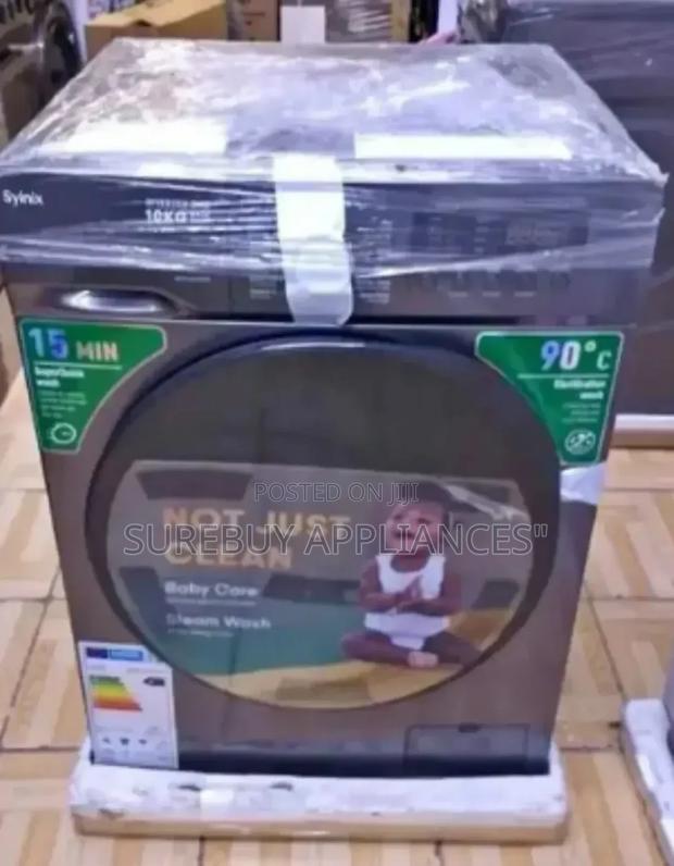 Syinix Washing Machine 10kg Front Load - main view