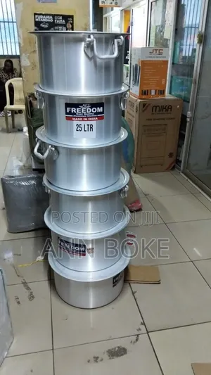 Freedom Single Piece Sufuria With Lid 25ltrs