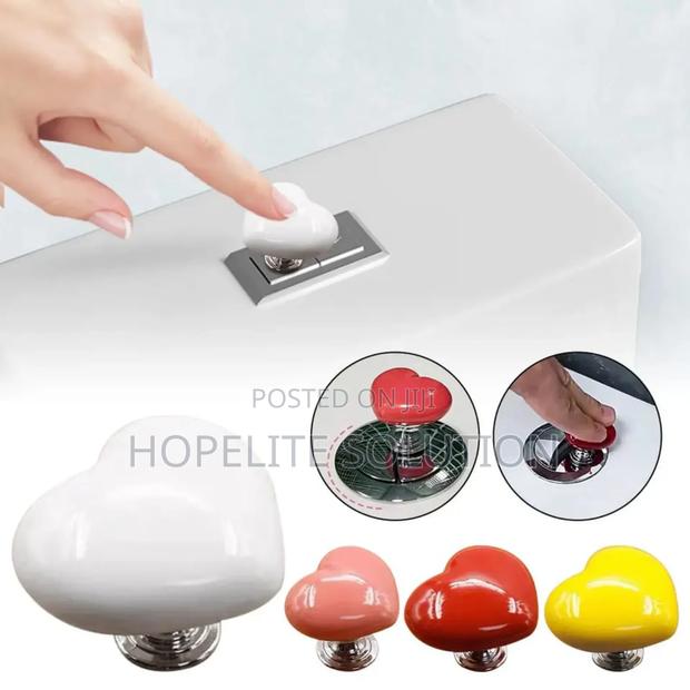 Heart Shaped Toilet Presser