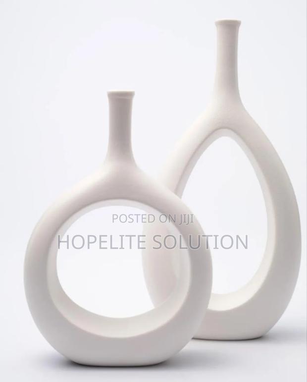 Ceramic Bottle Flower Vase - thumbnail 2