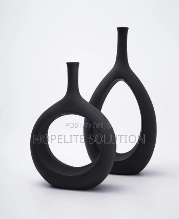 Ceramic Bottle Flower Vase - thumbnail 4
