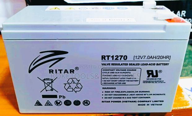 Ritar 12v 7ah Backup Solar Battery - main view