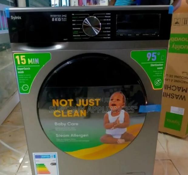 Syinix 8kg Front Load Washing Machine