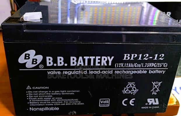 Bb Battery 12v 12ah - main view