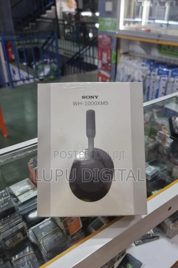 Sony Headphones With Case - main view