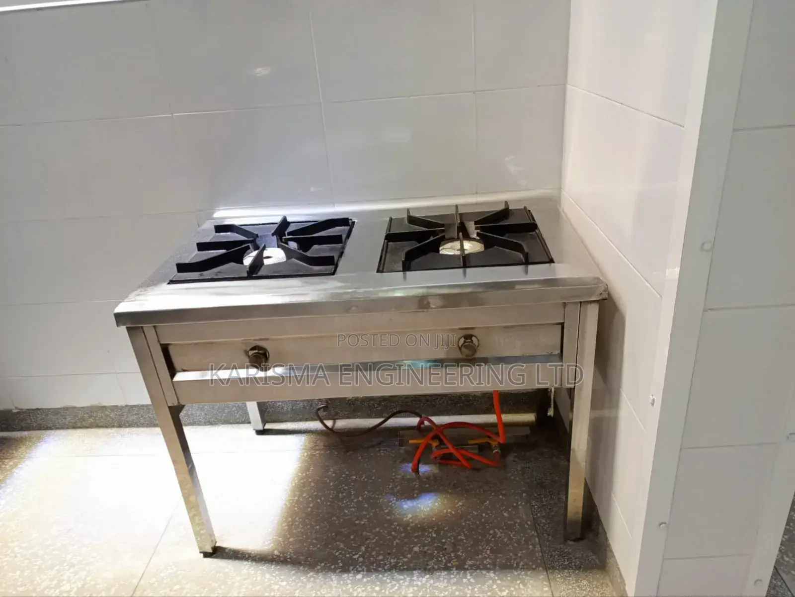 Stainless Steel 2 Burner Cooker