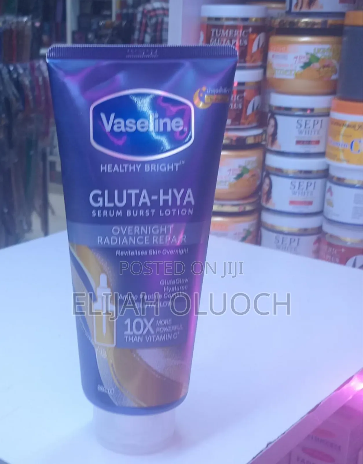 Vaseline Gluta-hya Serum Burst Uv Lotion