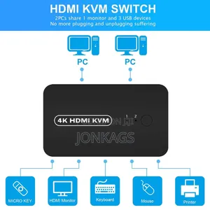 2 Port Hdmi KVM Switch