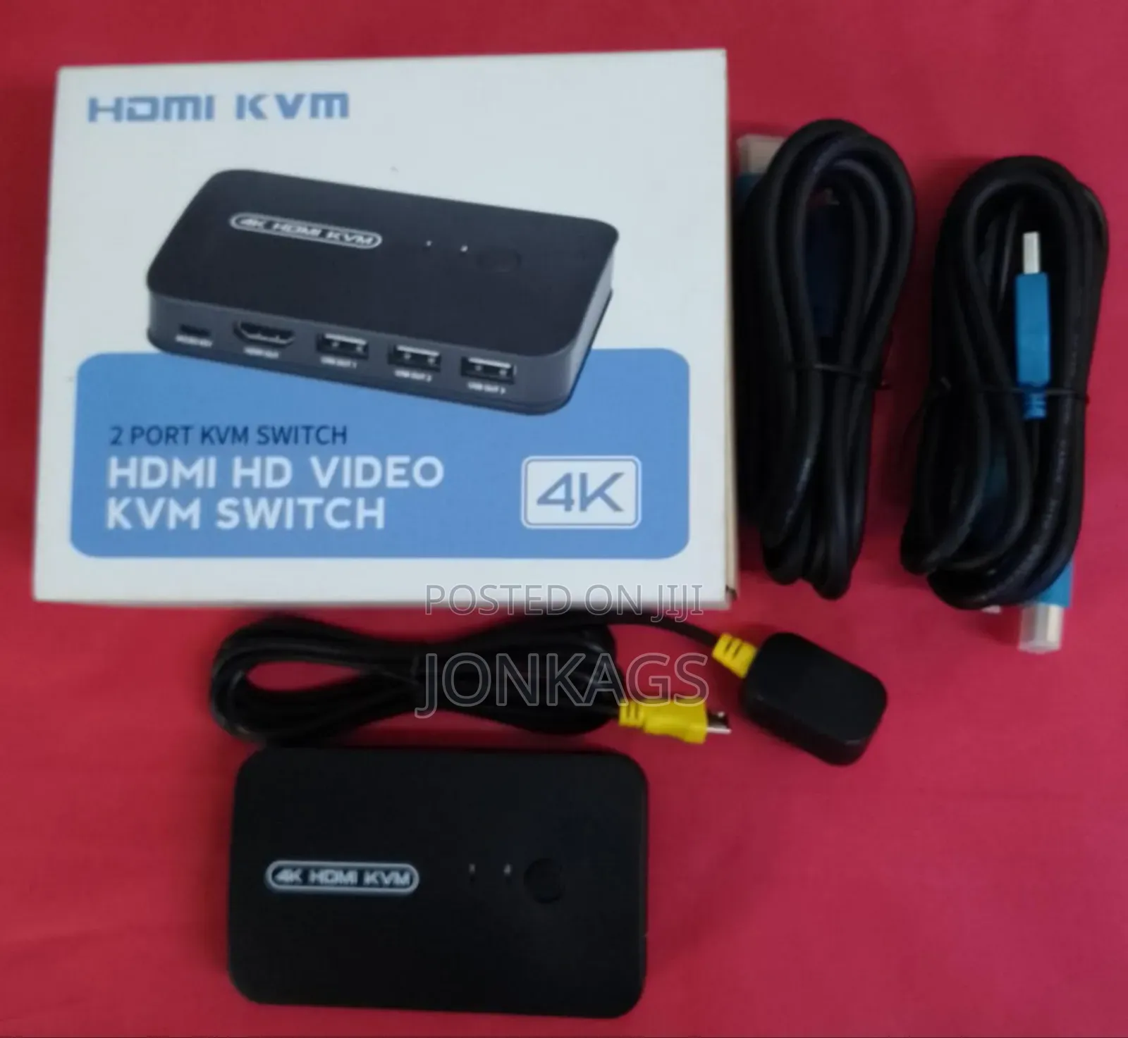 2 Port Hdmi KVM Switch