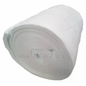 Ceramic Fibre Blanket Insulation Rolls 1260°C, 7.6×0.6m